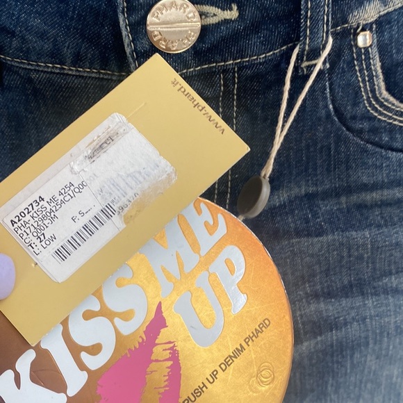 (A8) Phard Denim Super Slim Jeans, Size 27, NWT - Picture 5 of 10